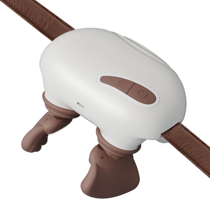 2025 New Back Shoulder and Neck Massager With Heat, Neck and Shoulder Relaxer Neck Traction Pillow